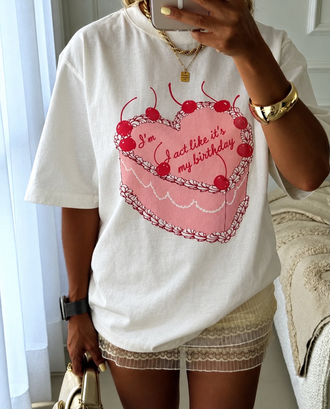 Camiseta T-shirt Cake
